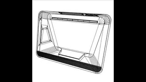 3D Model of Sony Dash Personal Internet Viewer Review