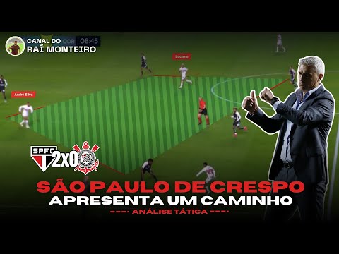 O SÃO PAULO DE HERNÁN CRESPO PARECE TER ENCONTRADO UM CAMINHO CONTRA O CORINTHIANS | ANÁLISE TÁTICA