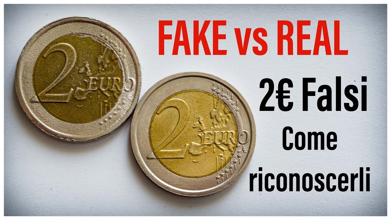 2 Euro FALSI ATTENZIONE!!! COME RICONOSCERE 2 Euro Coins FAKE