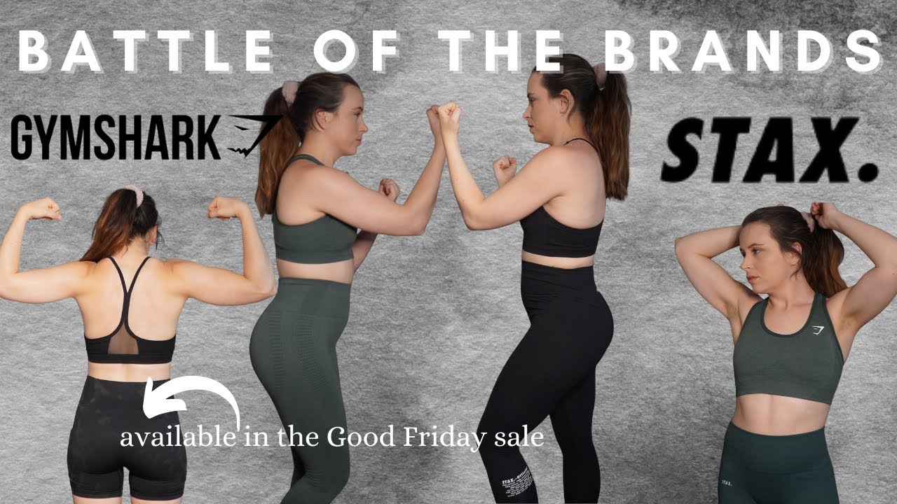 BATTLE OF THE BRANDS – STAX VS GYMSHARK… WHO WINS? BTW DID SOMEONE SAY  GYMSHARK BLACK FRIDAY SALE? 