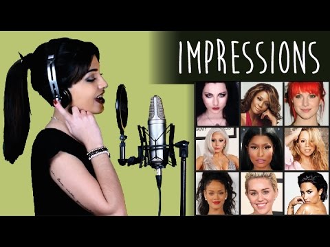 1 GIRL 9 VOICES (Demi Lovato, Whitney Houston, Mariah Carey and 6 more!)