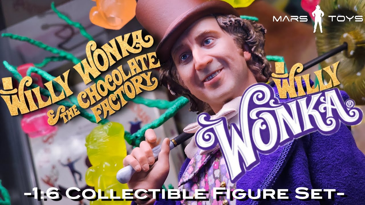 WILLY WONKA -1:6 Collectible Figure Set- By Mars Toys 