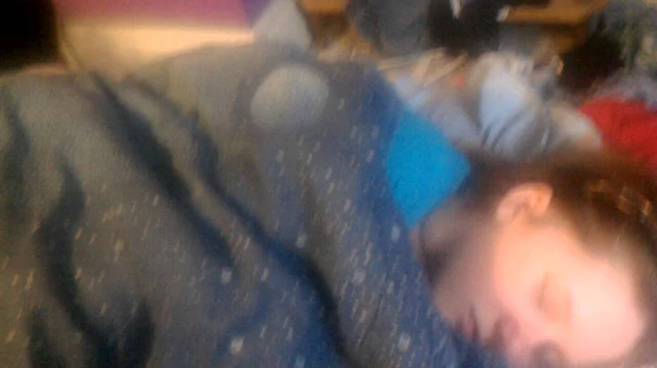 My friend Lexi sleeping