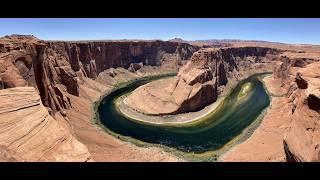Horseshoe Bend hike from Glen Canyon Dam along the Vermillion View Trail