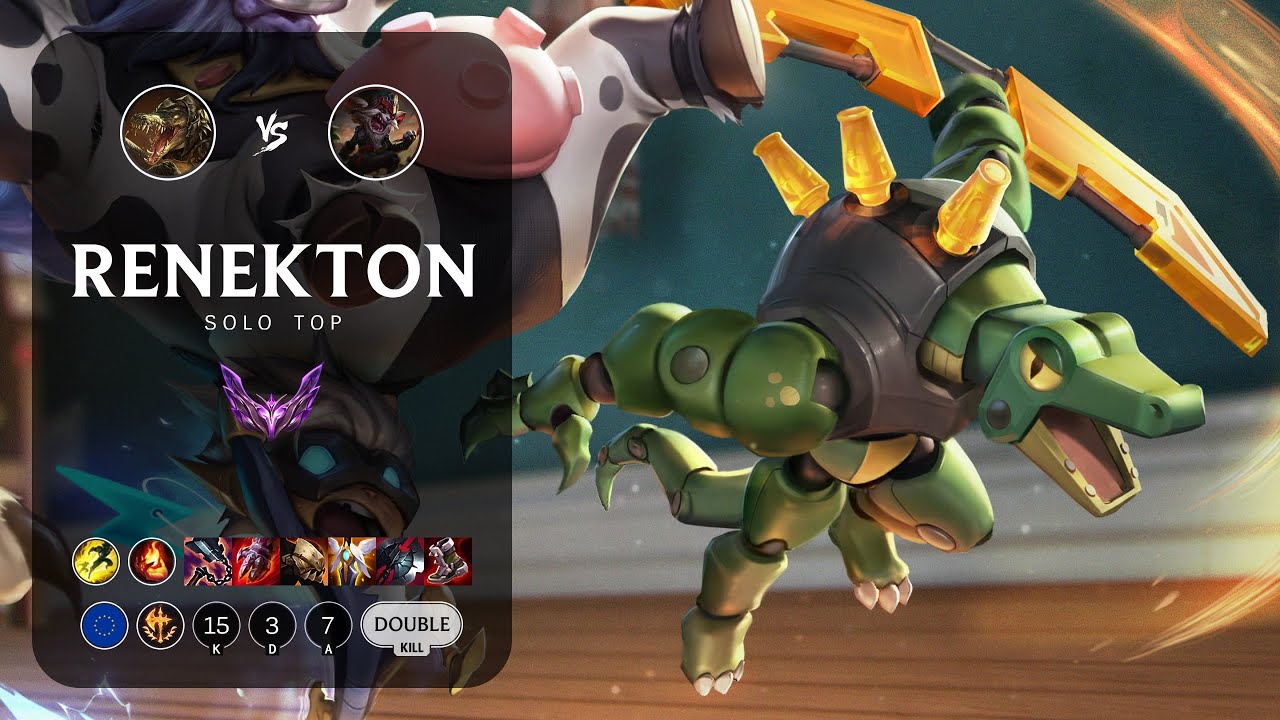 Renekton Top vs Kled - EUW Master Patch 13.14