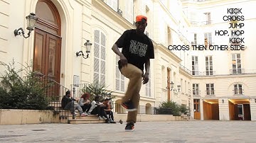 Kapela Serial Stepperz Bboy Tutorial Part 2/4 | TOPROCK in Paris