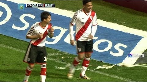 River fue protagonista en Mendoza con una goleada frente a Godoy Cruz