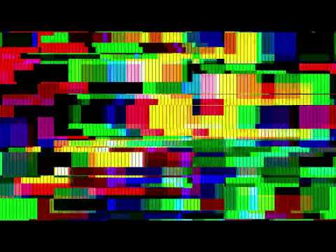 Abstract Digital Glitch   -   Retro Motion Graphics   -   Background Video   -   Computer Glitch
