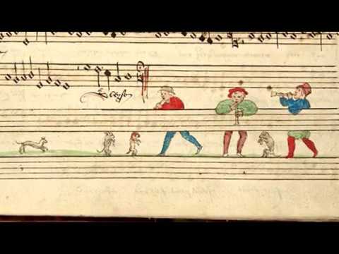 medieval music notation.უძველესი სანოტო ნიშნების ნიმუშები ნევმები.