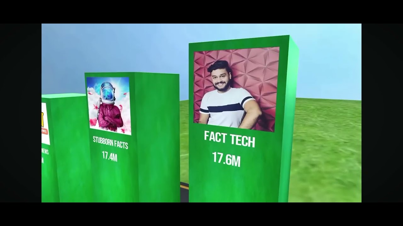 Most subscribe YouTube channel 3d compare /Viral this video