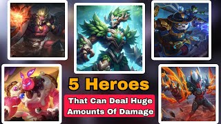 Top 5 Tank Heroes That Can Deal Huge Amounts Of Damage | Mobile Legends screenshot 2