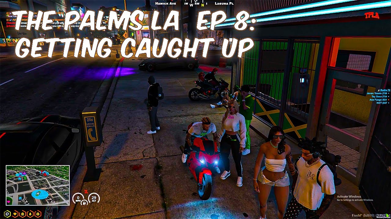 THE PALMS LA RP : EP 8 : GETTING CAUGHT UP - YouTube