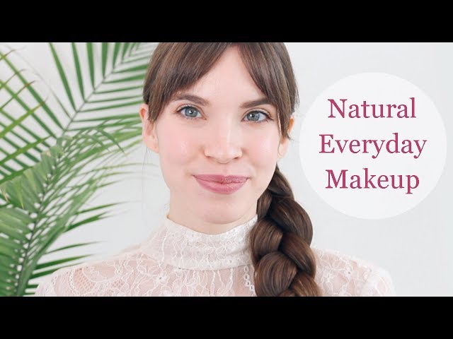 MY NATURAL EVERYDAY MAKEUP ROUTINE! (Natural and Organic Products)