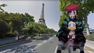 Nezuko Carries Tanjiro Around the World
