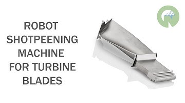 Norblast - Impianto Shot Peening per Pale Turbina