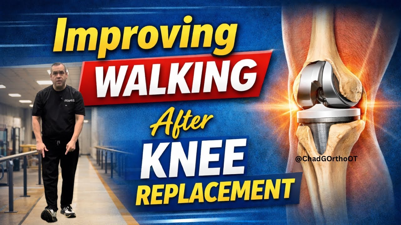 8 Tips to improve walking after a knee replacement - YouTube
