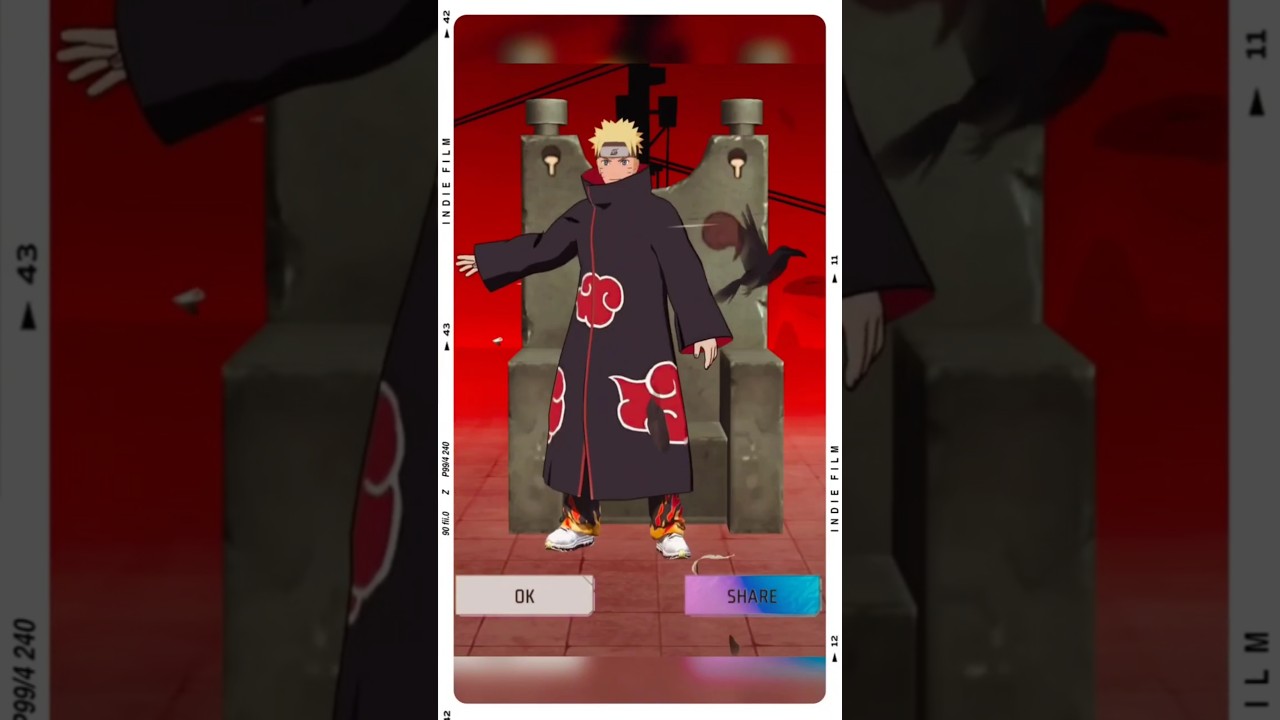 ITACHI UCHIHA ARRIVAL ANIMATION 1 SPIN TRICK SCATTERING CROWS |