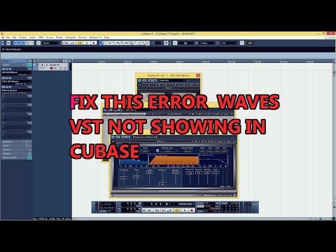 How to Fix Error | Waves vst Plugins Not showing In Cubase | WAVES VST ERROR [ FIXED ]