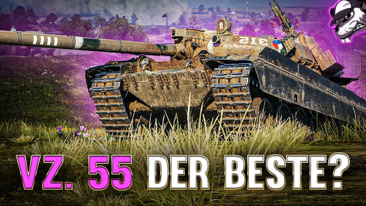 VZ.55 – The best Tech Tree Tier X Heavy? [World of Tanks – Gameplay – Deutsch]