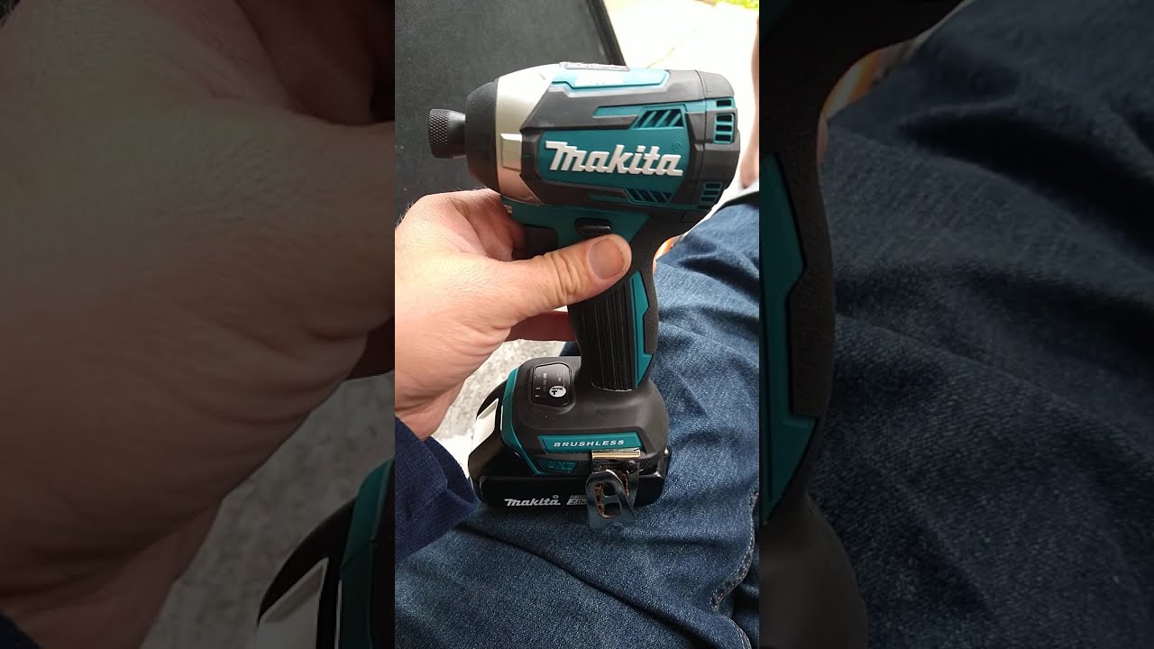 Makita XDT14 spins faster in reverse but why
