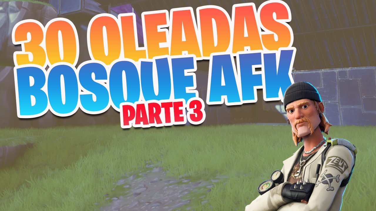 Fortnite Salvar el Mundo Base AFK para las 30 oleadas de Bosque Pedregoso l Parte 3