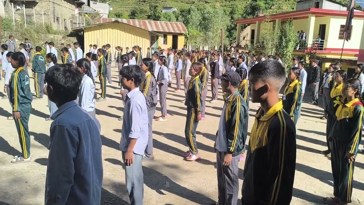 सुर्याेदय मावि कैनाका विद्यार्थीले प्रस्तुत गरेको पिटी❣️🙏