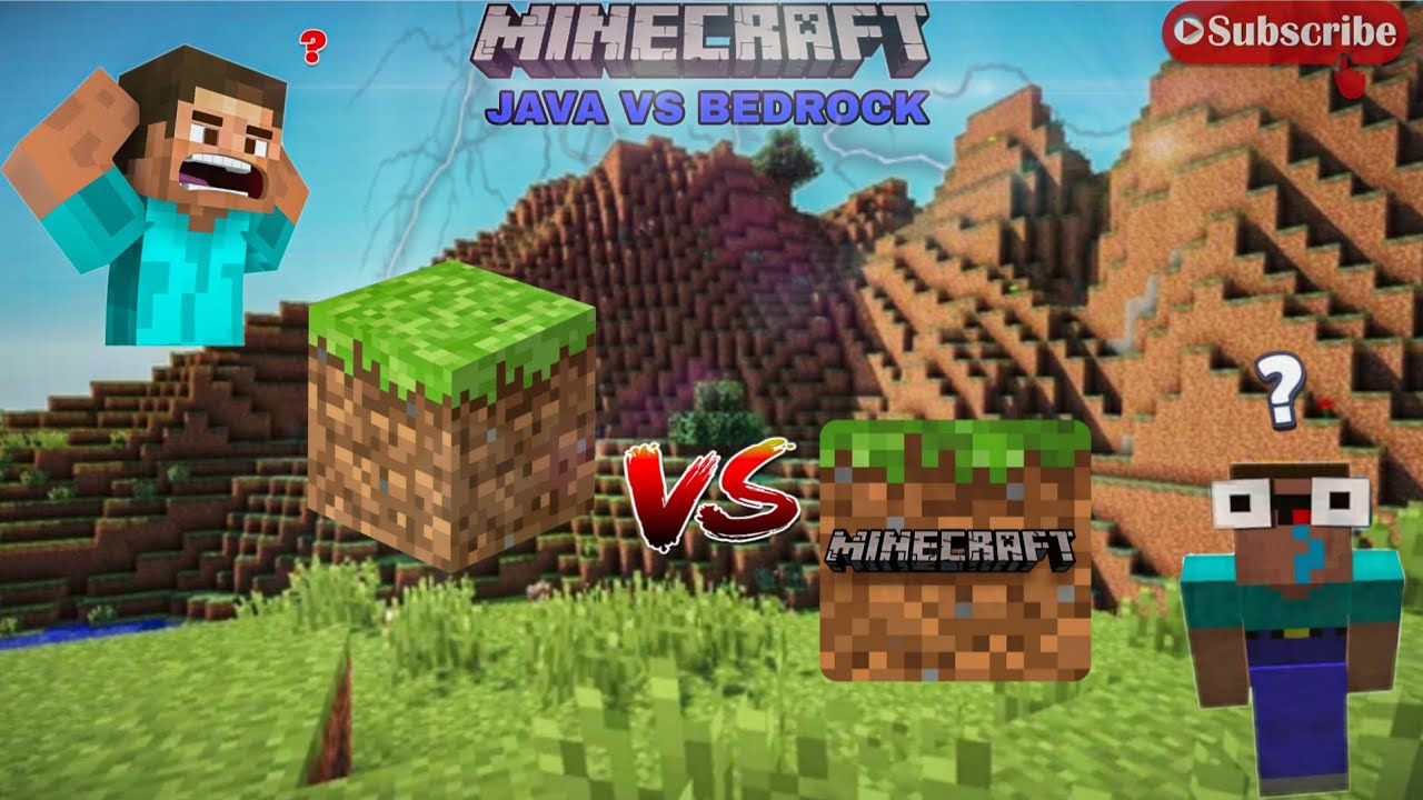 Difference Between Java and Bedrock  Minecraft