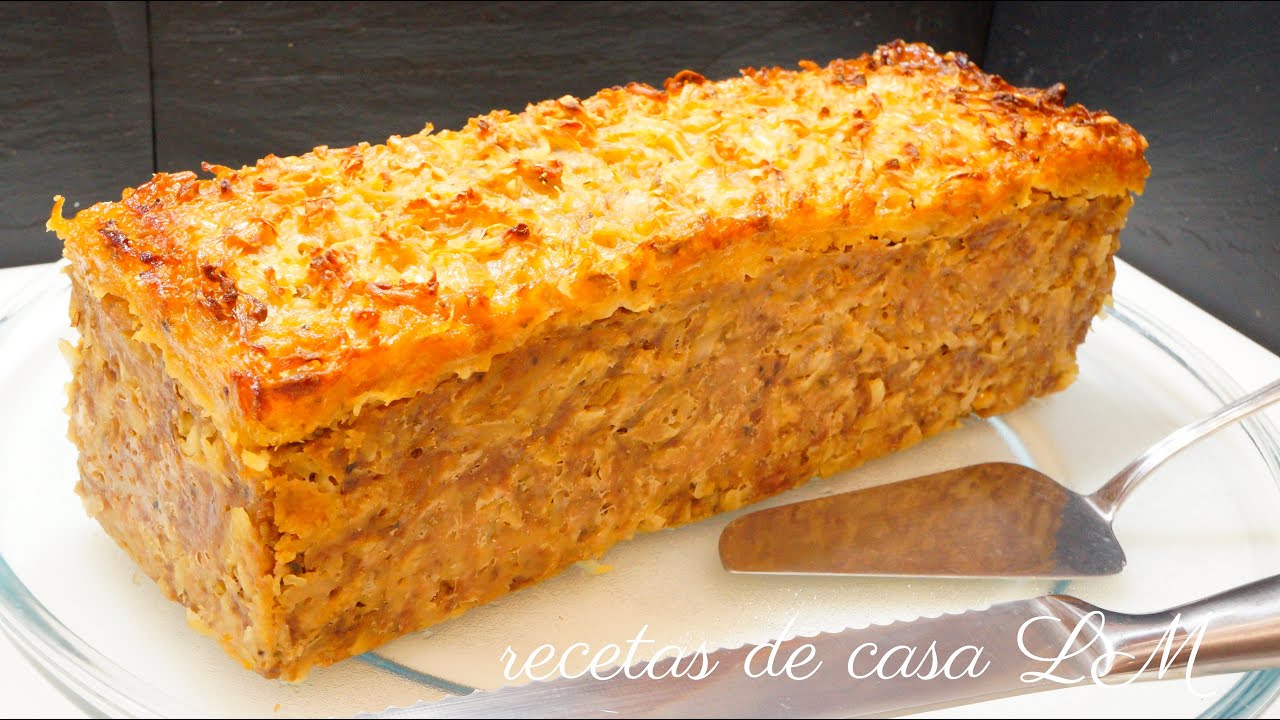 RECETA PARA NAVIDAD PASTEL DE CARNE TAN FÁCIL Y RICO QUE TE SORPRENDERÁ