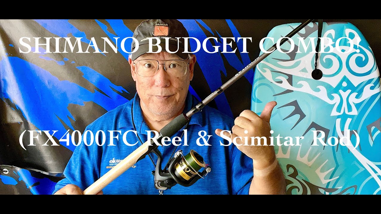SHIMANO BUDGET COMBO! FX4000 REEL & SCIMITAR ROD! 