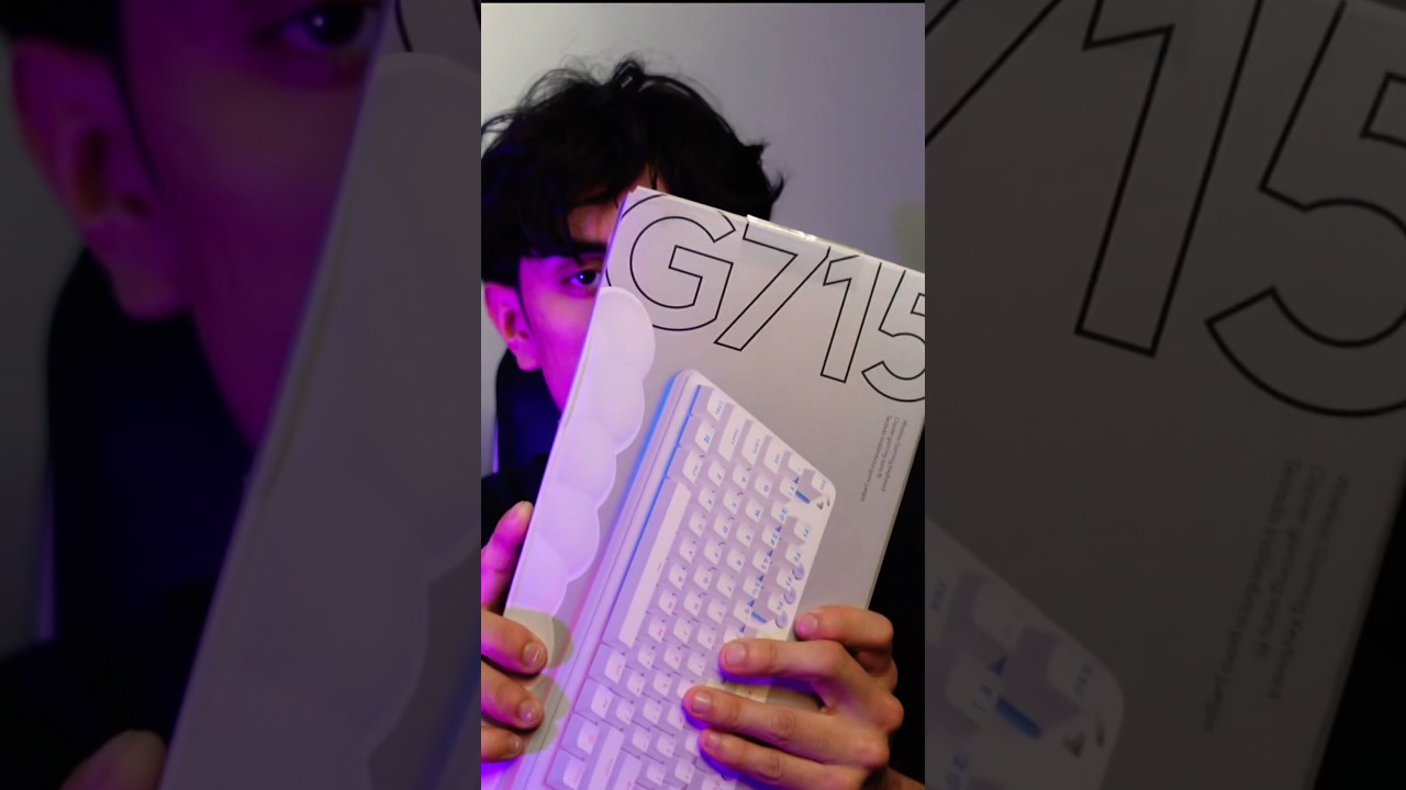 Unboxing my new keyboard