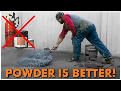 Liquid Vs Powder Release | Stamped Concrete