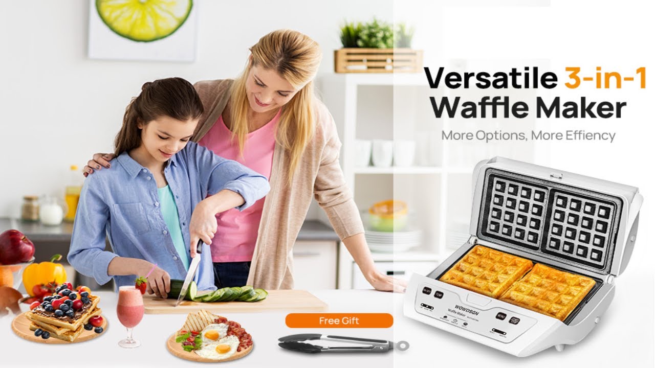 Best Waffle maker, 3in1 Sandwich Maker Waffle Maker, Electric Grill