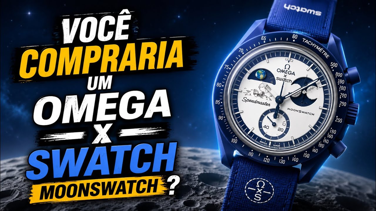 OMEGA x Swatch - MOONSWATCH - Vale a pena? 🌎 - YouTube OMEGA x Swatch - MOONSWATCH - Vale a pena? 🌎 - YouTube