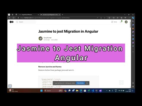 Jasmine to jest migration