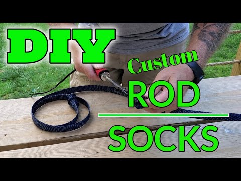 Rod Sock DIY- Fishing Rod Sleeves (Easy) 