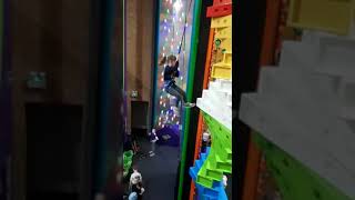 Abbie at clip n climb lisburn