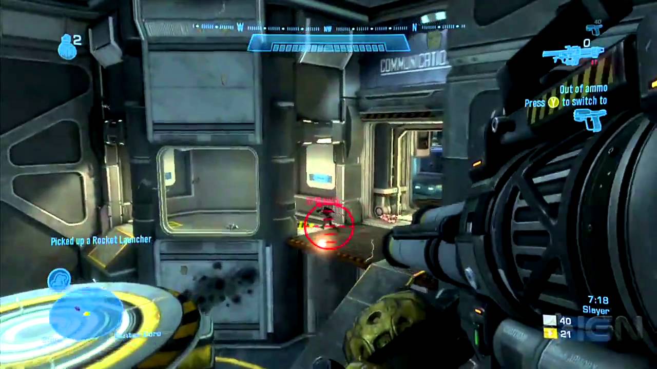 Halo Reach: Defiant Map Pack - Condemned Map: Look Up Gameplay