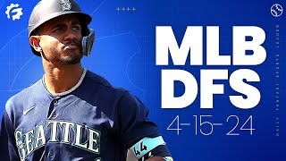 MLB DFS Picks \& Strategy for DraftKings \& FanDuel (4\/15\/24)