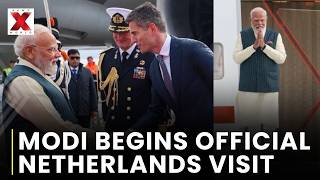 PM Narendra Modi Arrives Netherlands For Key Bilateral Talks | NewsX World