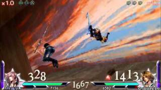 Dissidia 012 [Duodecim] Final Fantasy Lightning, Lightning Aya outfit and Yuna gmv