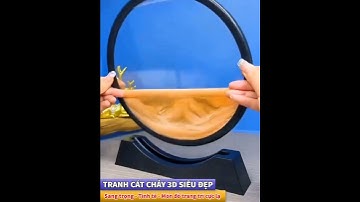 TRANH CÁT CHẢY 3D DECOR CỰC ĐỘC LẠ
