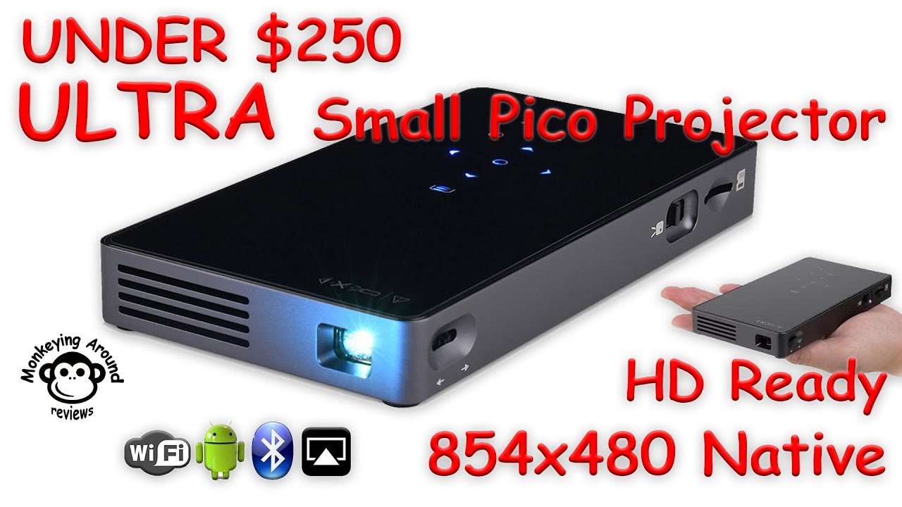 3000 Lumens Portable & Bright Android Smart Projector from ICODIS