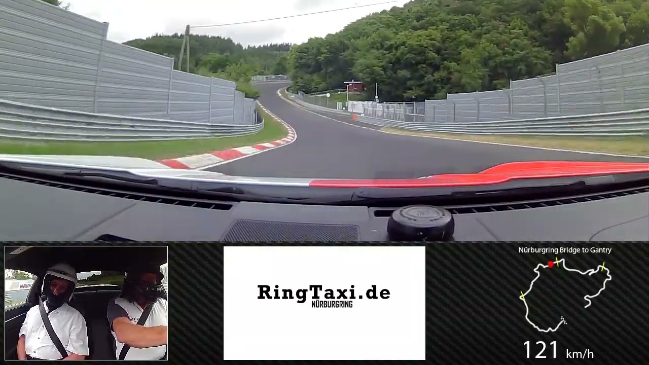 Porsche turbo at the Nürburgring with Ring Taxi. We hit 272 kms per hour. Amazingly cool driver.