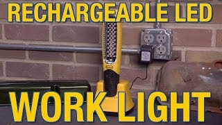 No More Drop Cords! Rechargeable LED Work Light - Lighting for the Home & Garage From Eastwood