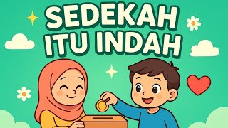 Sedekah Itu Indah 🌟 | Lagu Anak Islami Edukatif \u0026 Menyenangkan