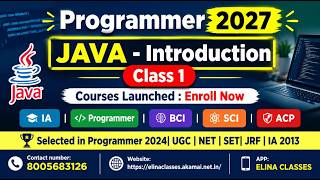 Class 1 Java Introduction | RSPC Programmer | Computer Teacher