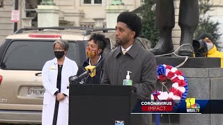 Baltimore's new mayor imposes new COVID-19 restrictions