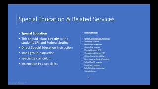 Transition Services for the Transition Plan
