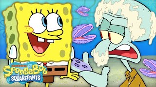 SpongeBob and Patrick Send Messages with Clams! | 