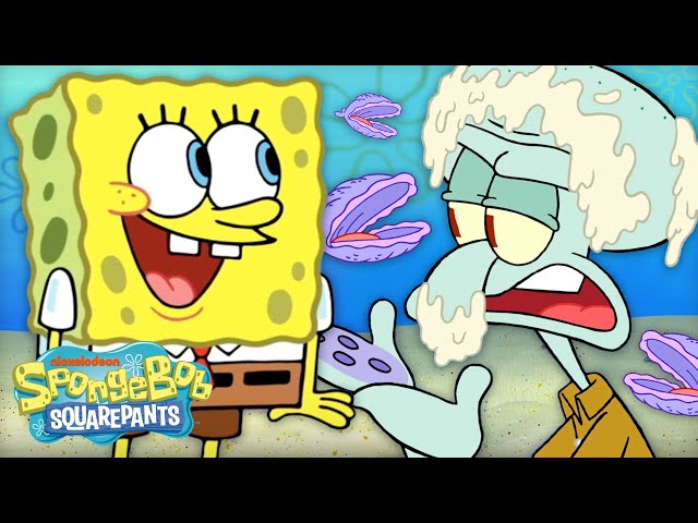 SpongeBob & Patrick Send Messages With Clams